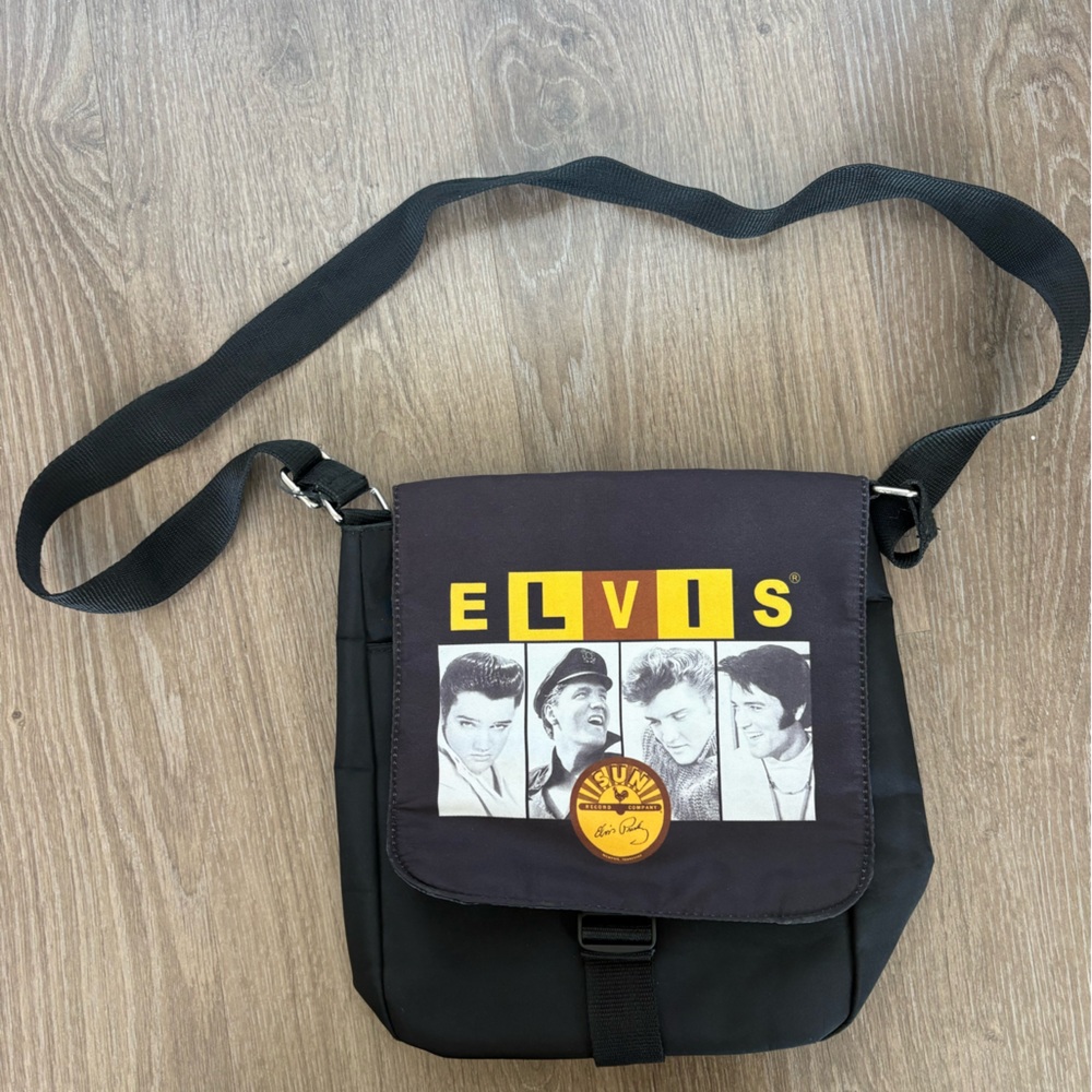 Elvis Presley crossbody messenger bag Sun Records